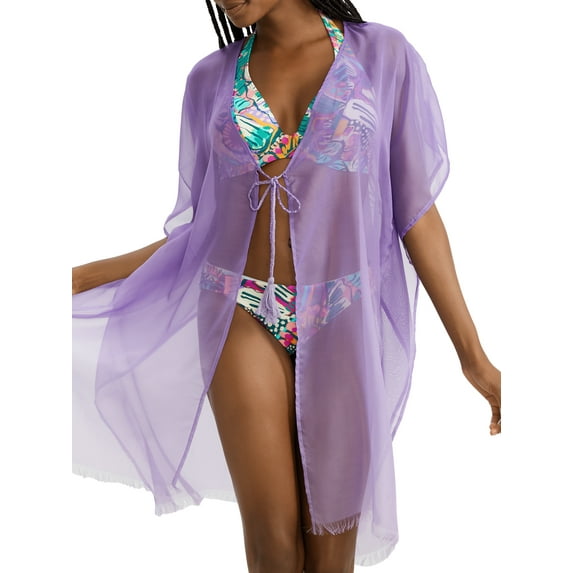 Sunsets Swimwear Passion Flower Maldives Tunic