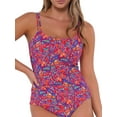 thumbnail image 1 of Sunsets Swimwear Rue Paisley Taylor Tankini Top, 1 of 6