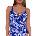 thumbnail image 1 of Sunsets Swimwear Tulum Zuri V-Wire Tankini Top, 1 of 6