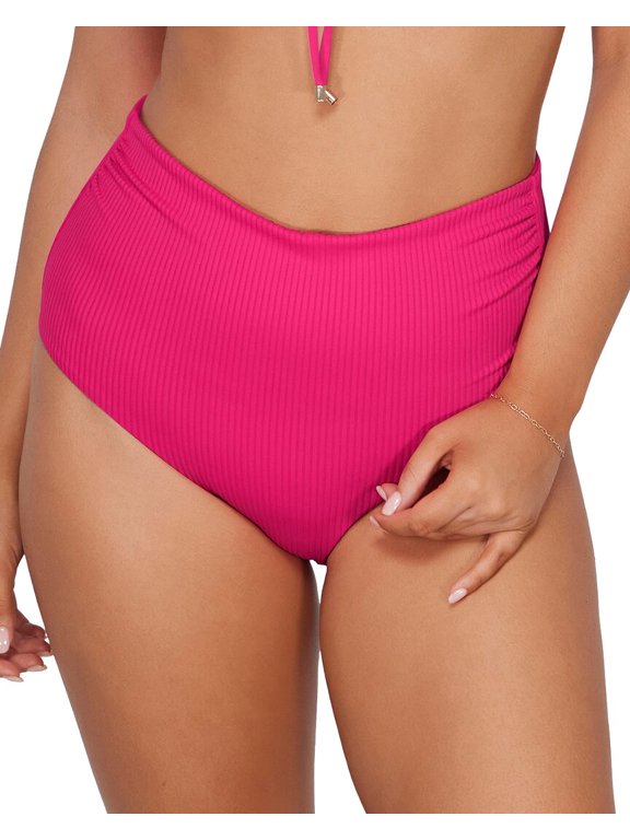 womens Capri High Waist Bottom, l
