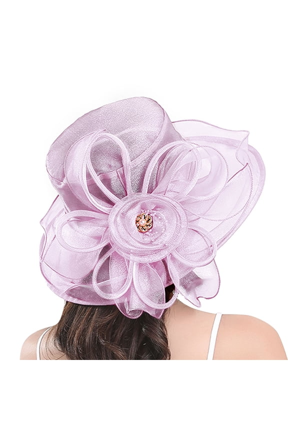 Sunshade Hat Elegant Mesh Floral Flexible Shape Retention All Match Foldable Portable Daily Headwear