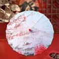 thumbnail image 1 of Sunshade Oil Paper Oriental Parasol Handmade Style C, 1 of 8