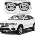 thumbnail image 1 of Sunshade for Car Windshield,Foldable Car Windshield Sun Shade,Front Window Sun Visor Protector Blocks UV Rays and Heat 59"X 33", 1 of 10