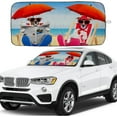 thumbnail image 1 of Sunshade for Car Windshield,Foldable Car Windshield Sun Shade,Front Window Sun Visor Protector Blocks UV Rays and Heat 59"X 33", 1 of 10