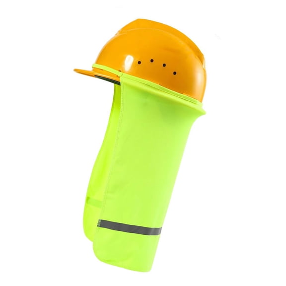Sunshade with Adjustable Neck Guard & Reflective Strips for Construction Outdoor Work Gear