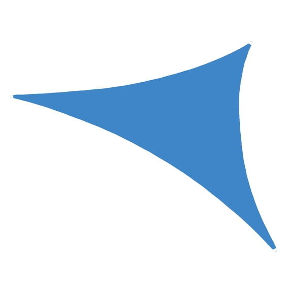 Sunshades Depot 11' x 11' x 11' Sun Shade Sail Equilateral Triangle Permeable Canopy Blue CustomSize Available Commercial Standard