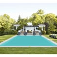 thumbnail image 1 of Sunshades Depot 12'x38' Rectangle Light Green Winter Pool Cover Pool Safety Covers for In-Ground Swimming Pools Inground Pool Leaf Net Cover Wire Rope Hemmed All Edges, 1 of 5