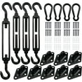 thumbnail image 1 of Shade Sail Hardware Kit 304 Stainless Steel Extension Cord Outdoor Triangular Rectangular Awning Mounting Hardware D, 1 of 5
