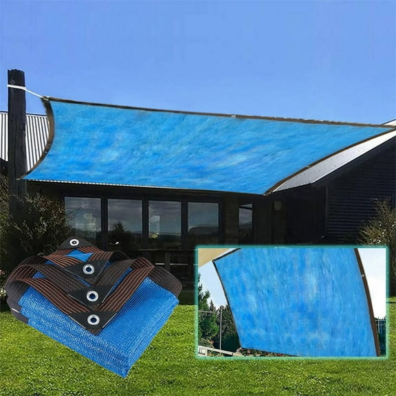 Sunshades Sun Shade Sail Canopy Shade Cover for Backyard Pergola Porch Deck Garden Patio Outdoor Activities(9.8 x 9.8 Ft)