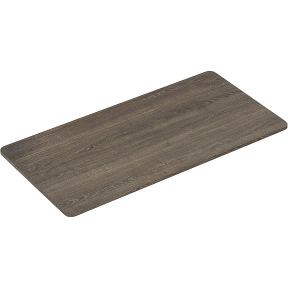 Sunshen Universal Wood Table Top, 48 x 24 inch One-Piece Desktop & Sit to Stand Height Adjustable Home Office Desk Frame, Rectangular Workbench Top Board, Countertop DIY, Coffee Bar Tabletop, Grey