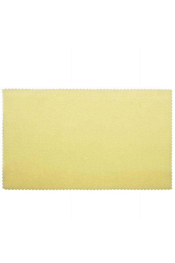 Sunshine 5in x 8in No-Scratch Polishing Cloth for Gold Silver Brass Copper Mirrors and Glass QJT4881