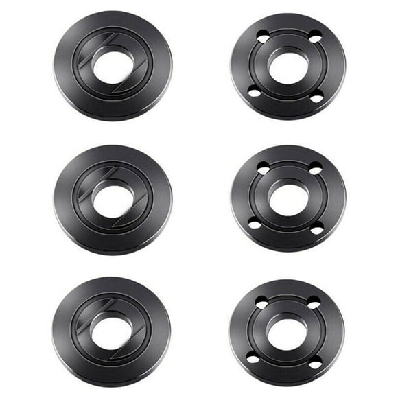 Sunshine 6 Pack Angle Grinder Flange Nut 5/8 for Dewalt Ryobi Makita 224399-1 19346