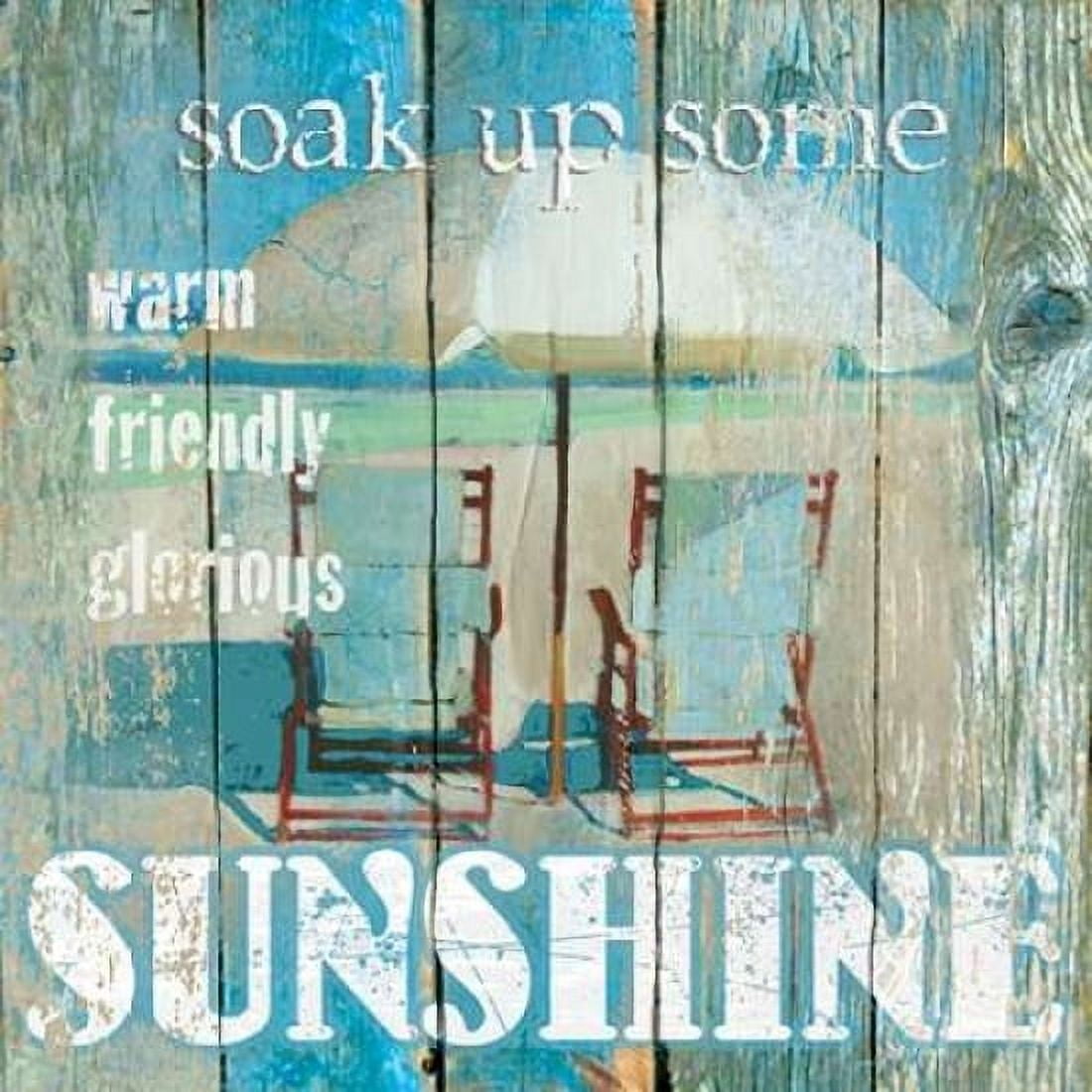 Sunshine Canvas Art - Carol Robinson (24 x 24)