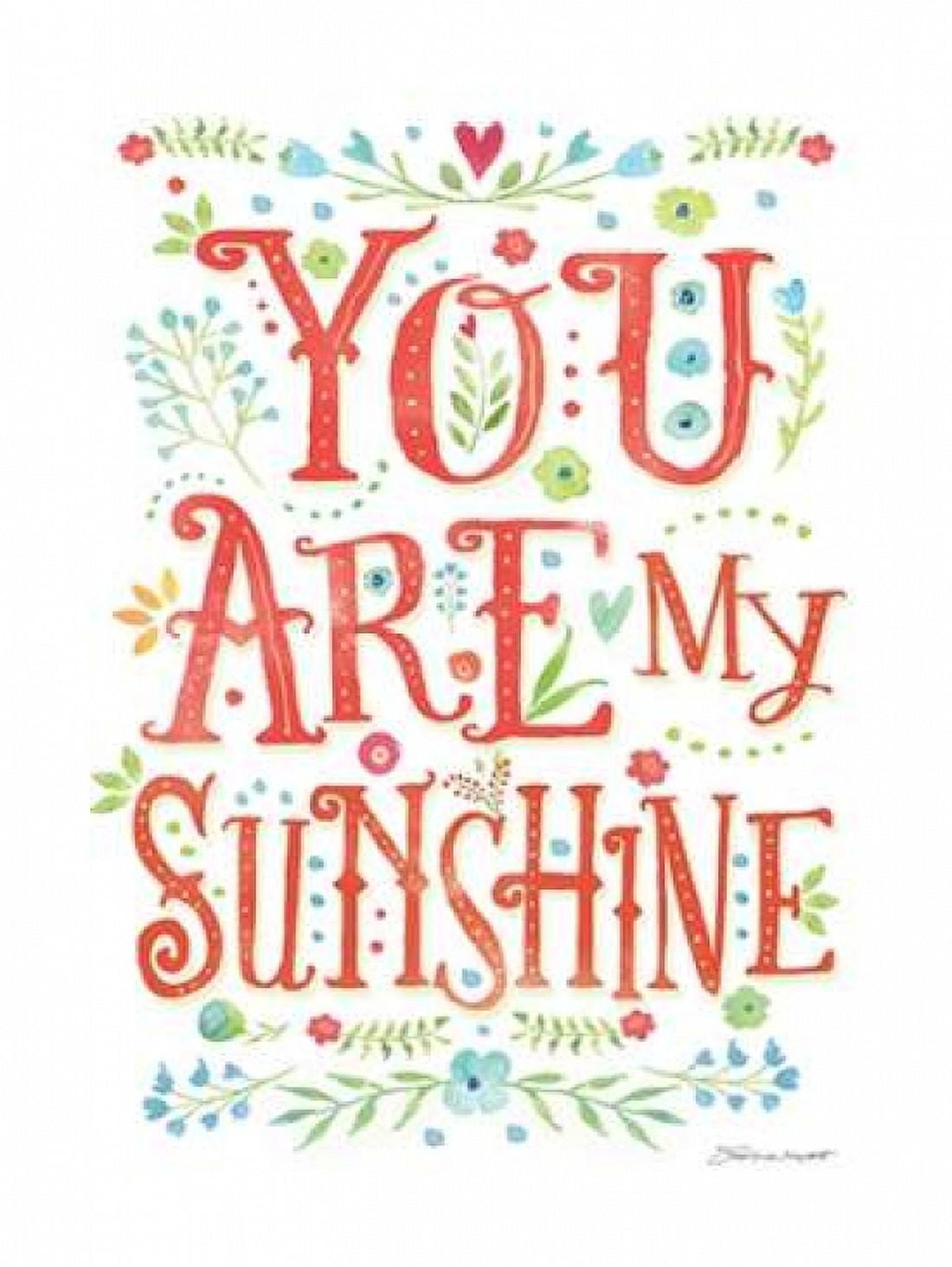 Sunshine Canvas Art - Stephanie Marrott (18 x 24)