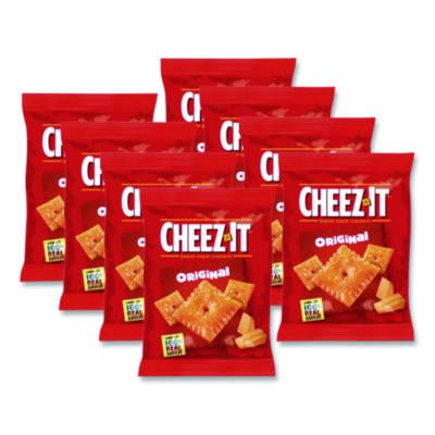 Sunshine Cheez-It Crackers, 1.5oz Single-Serving Snack Pack, 8/Box