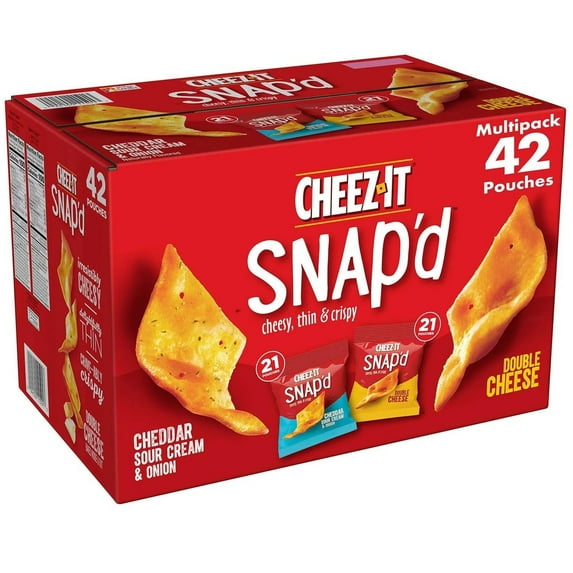 Cheez-It Snapd Variety Pack (0.75 Ounce 42 Pack)