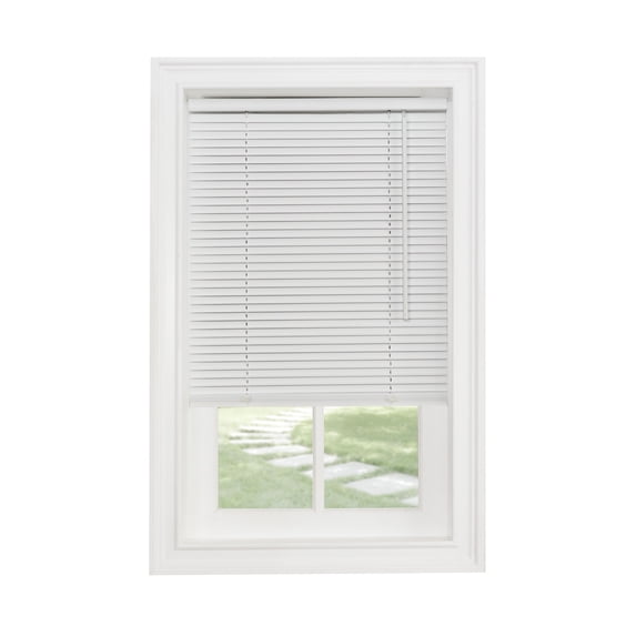 Sunshine Cordless 1" Light Filtering Mini Blind 45x48 - White