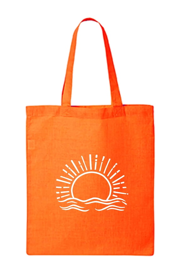 Sunshine Cotton Canvas Tote Bag