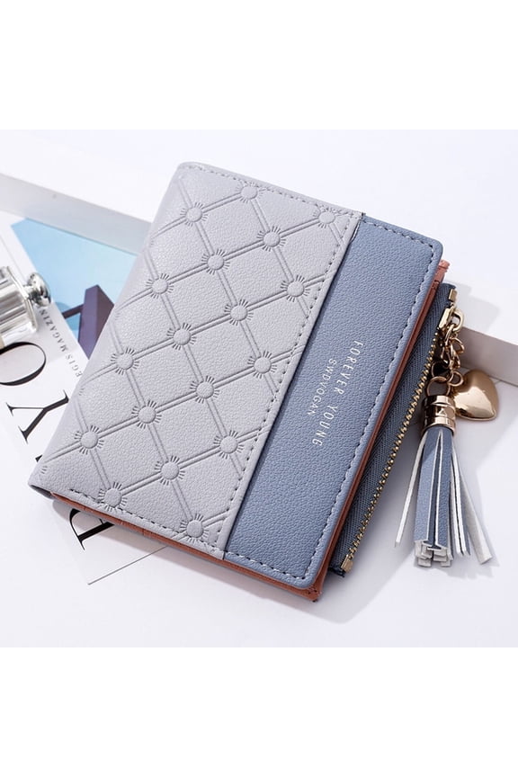 Sunshine Crackers Female Casual Bifold Wallet, Gray