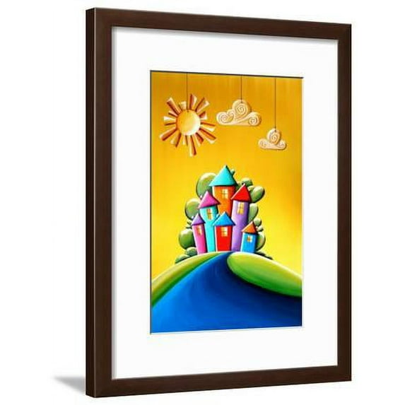 Sunshine Day, Scenic Framed Art Print Wall Art by Cindy Thornton Sold by Art.Com