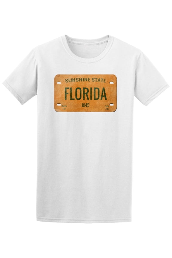Sunshine Florida 1845 Plate Tee Men's -Image by Shutterstock