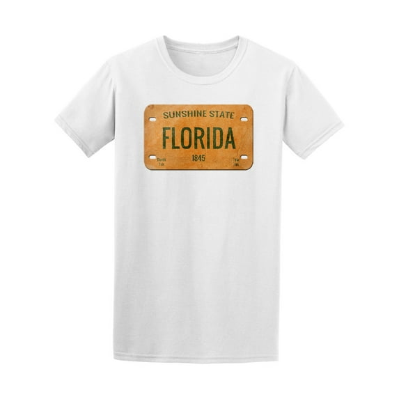 Sunshine Florida 1845 Plate Tee Men's -Image by Shutterstock