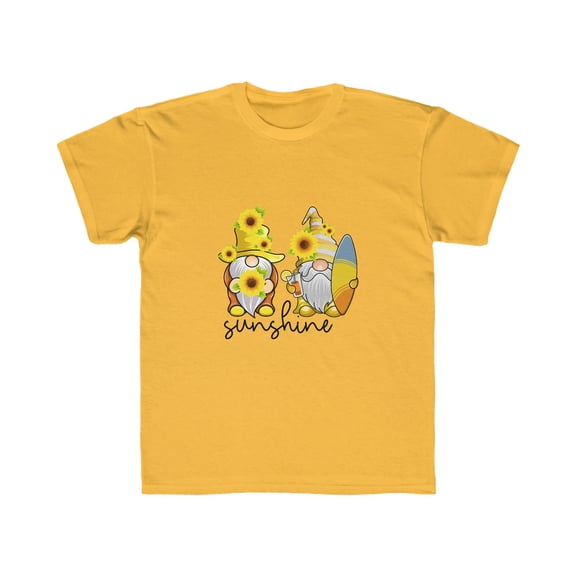 Sunshine Gnomes Beautiful Summerish Kids Regular Fit Tee