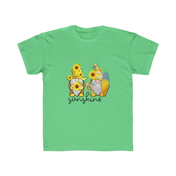 Sunshine Gnomes Beautiful Summerish Kids Regular Fit Tee