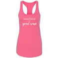 thumbnail image 1 of Sunshine & Good Wine Racerback Tank, 1 of 2