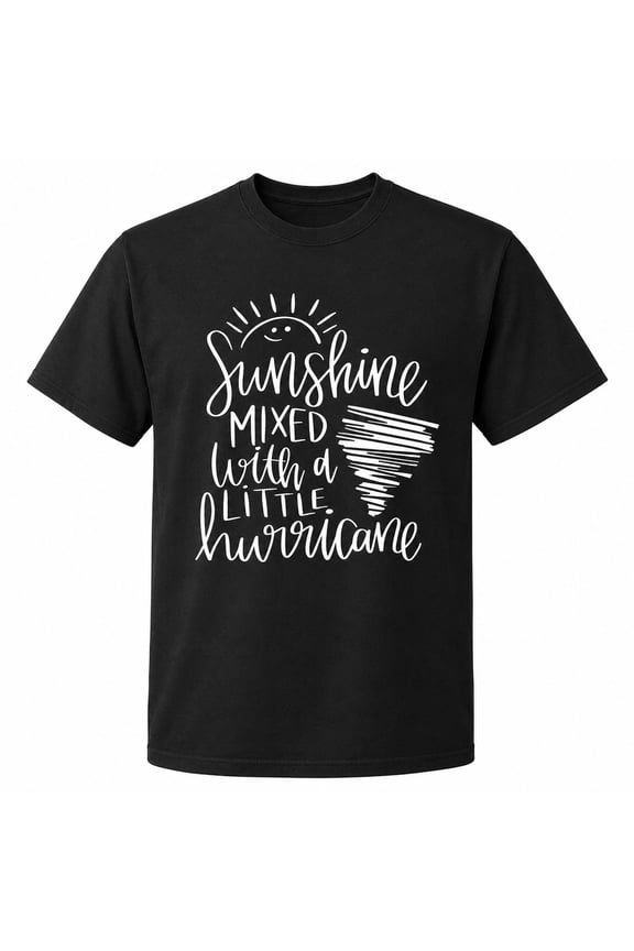 Sunshine Hurricane Graphic Unisex Classic Fit T-Shirt
