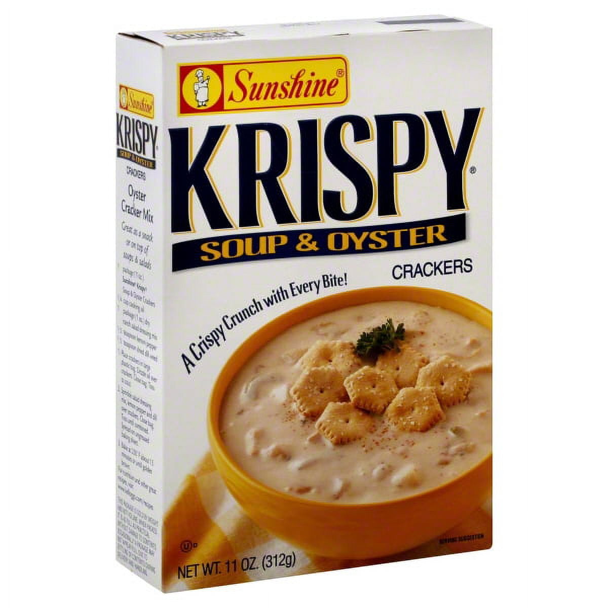 Sunshine Krispy Soup & Oyster Crackers, 11 Oz.