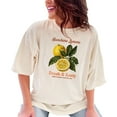 thumbnail image 1 of Sunshine Lemons T-Shirt, Fresh and Zesty Design, Bright Yellow Lemon Graphic, Fun and Unique Tee, Casual Summer Shirt, Unisex Clothing, Ivory Comfort Colors T-Shirt, Large, 1 of 1