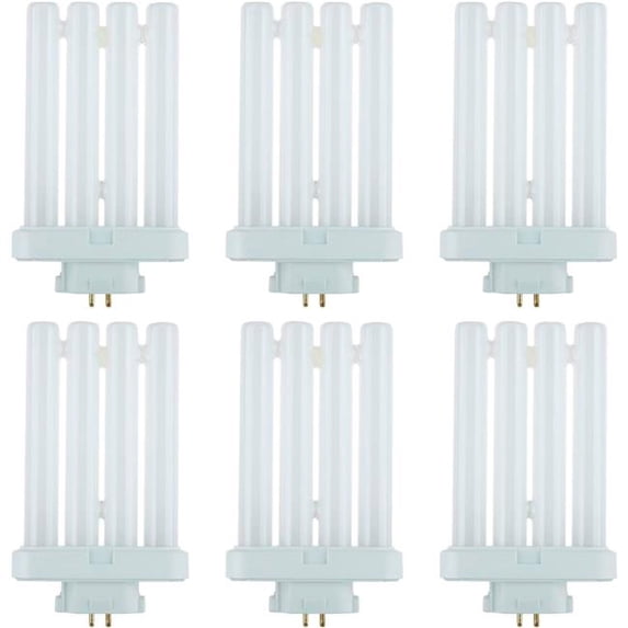 Compact Fluorescent Base Types Sunshine Lighting Sunlite 4-Pin Compact Fluorescent Light Bulb - GX10Q4 ...