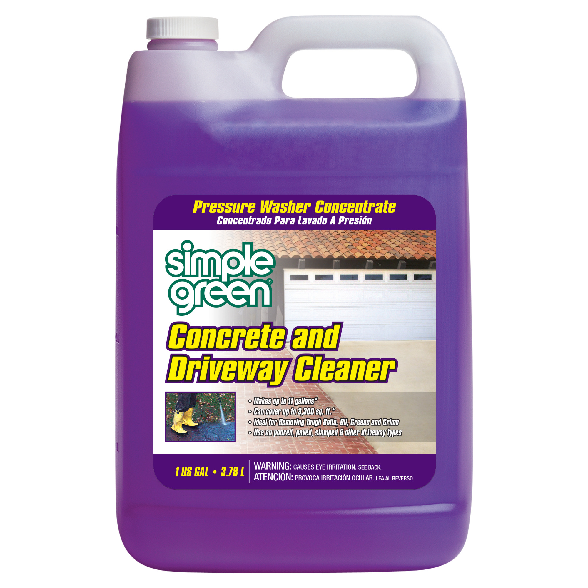 Sunshine Maker  Simple Green 1 Gallon Simple Green Concrete & Driveway Cleaner C - Pack of 4 - image 1 of 8