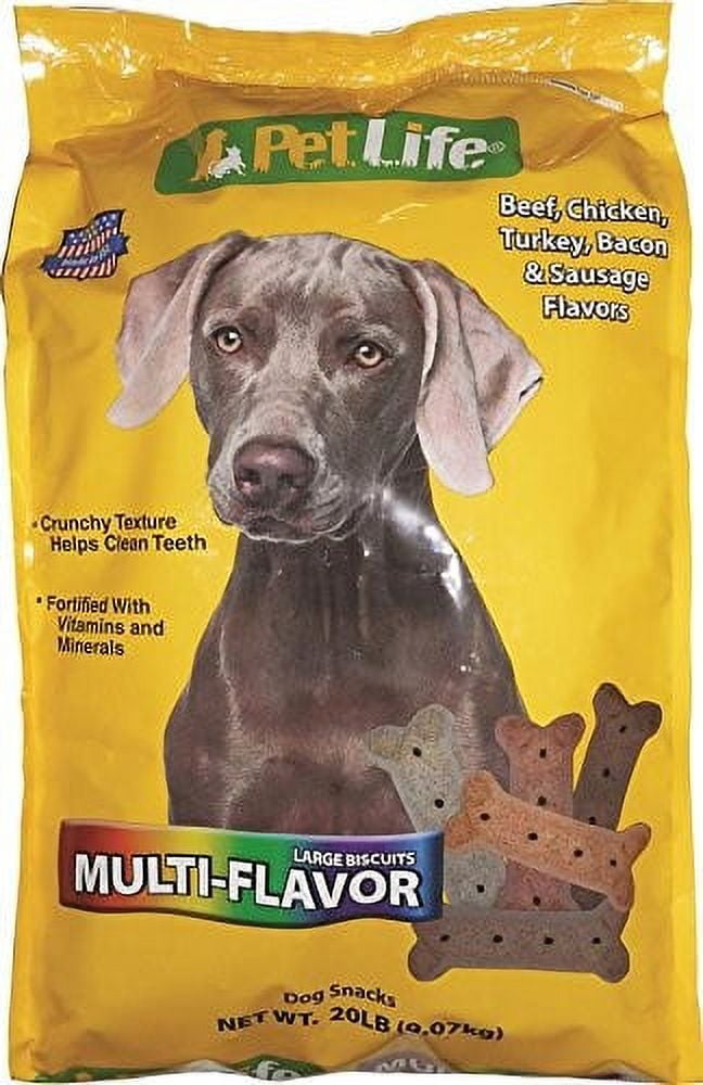 Sunshine Mills PetLife Large Variety Pack Dry Dog Treat, 20 Lb