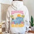 thumbnail image 1 of Sunshine on my Mind Hoodie, Sunset Hoodie, Retro Boho Hoodie, Retro Beach Hoodie, Aesthetic Gift for Women, Vacation Hoodie, Beach Vibes All Size S-5XL, 1 of 4