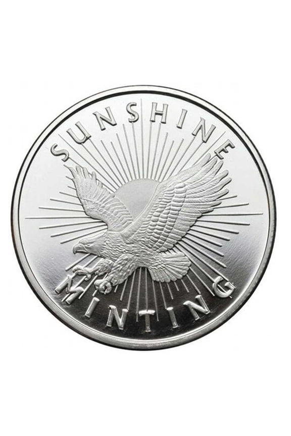1-oz Silver Round .999 Fine Mint Mark SI