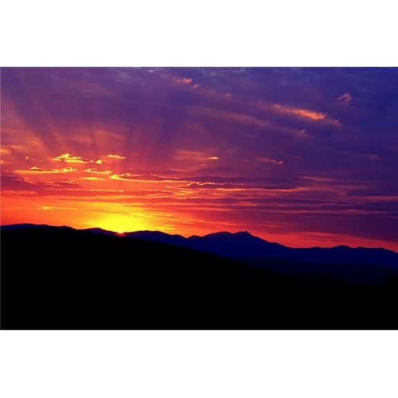 Sunshine Mountain Range Poster Print by David Chapman, 34 x 22 - Large