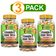 thumbnail image 1 of Sunshine Naturals Gentle Aloe Vera & Vitamin E Cream Ampoules, 3 Pack (180 Capsules), 1 of 5