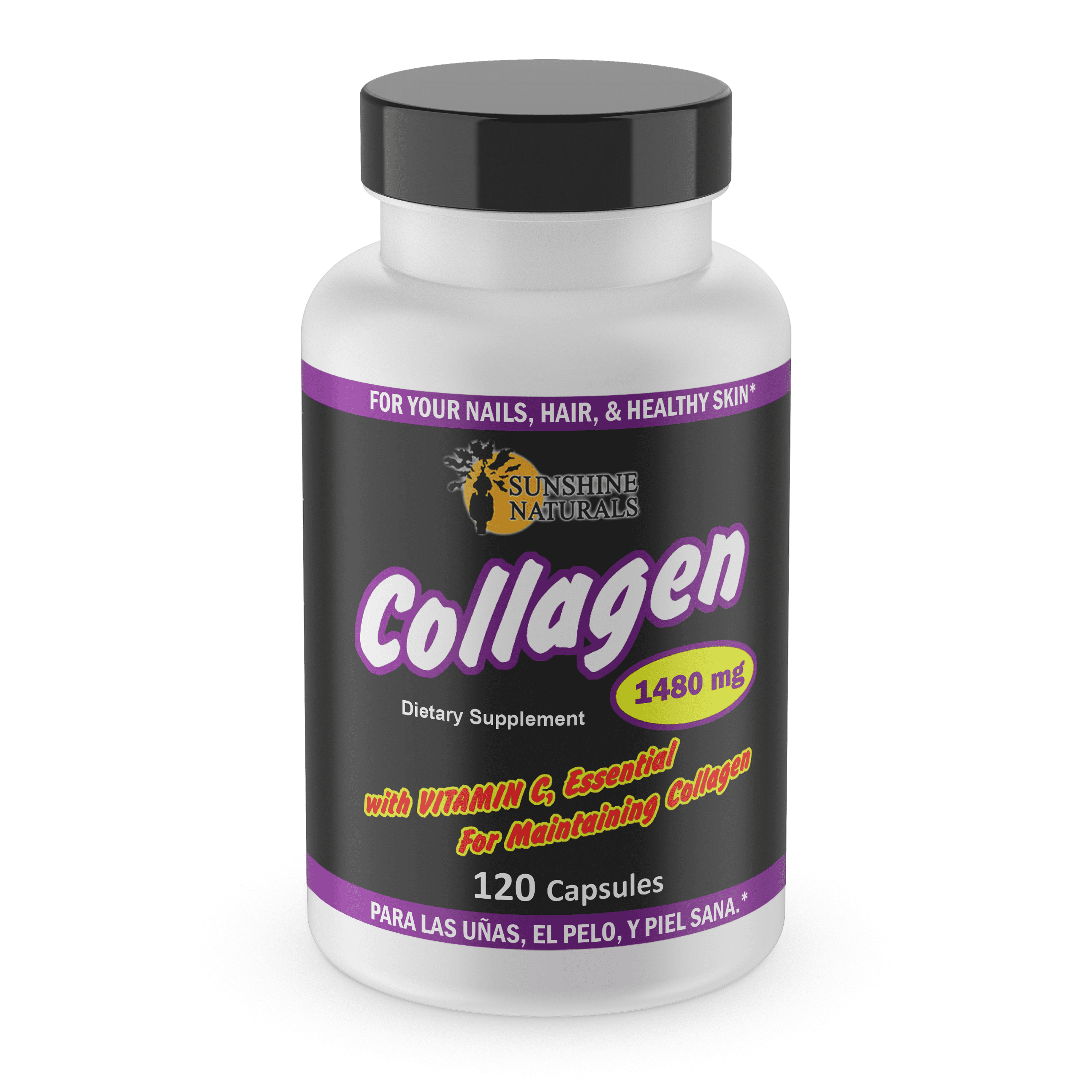 Sunshine Naturals Hydrolyzed Collagen Plus Vitamin C, Dietary