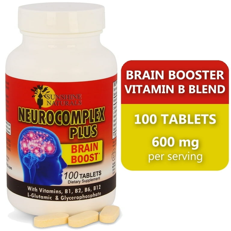 Sunshine Naturals Neurocomplex Plus Brain Booster
