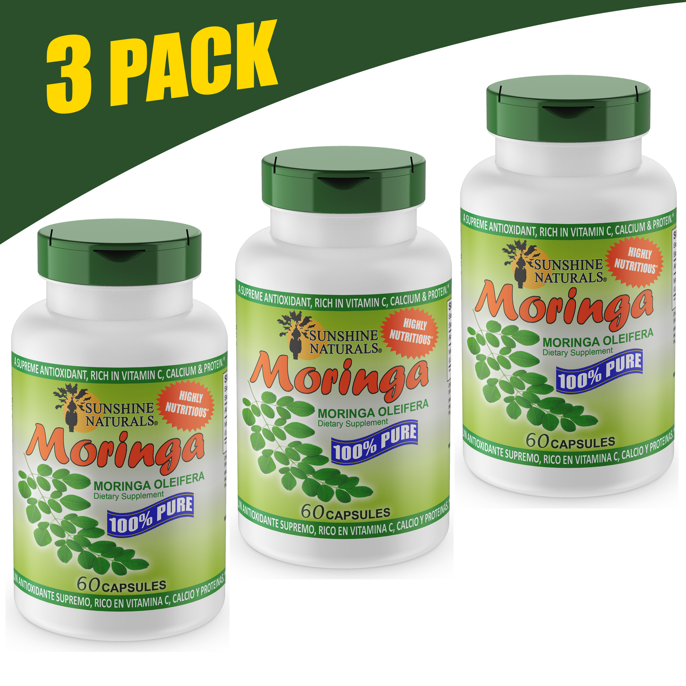 Vitazens Moringa Leaf 700mg Superfood, Antioxidant, Greens Supplement