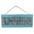 thumbnail image 1 of Sunshine Painted Wood and Metal Wall Plaque Sign 12 Inches, 1 of 1