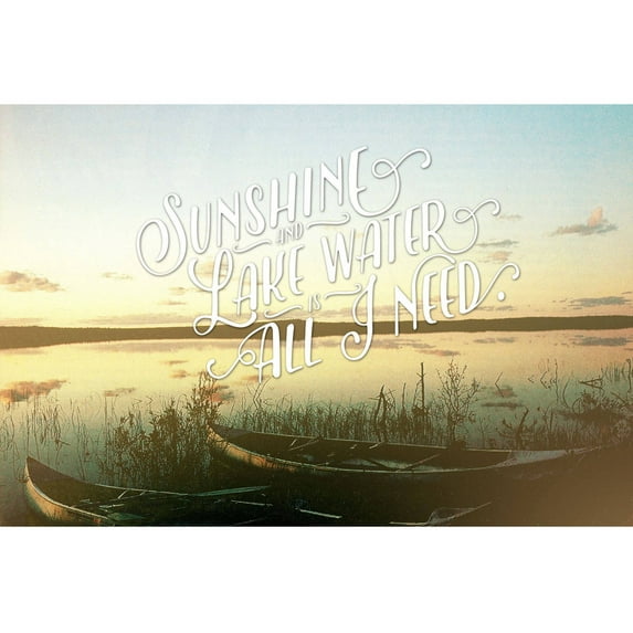 "Sunshine" Painting Print on Wrapped Canvas