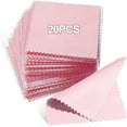 thumbnail image 1 of Sunshine Polishing Cloths, Bulk Pack, For Silver, Gold, Brass And Copper Jewellery, Polishing Cloths To Keep The Shine Of Your Jewellery (Pack Of 20), 1 of 6