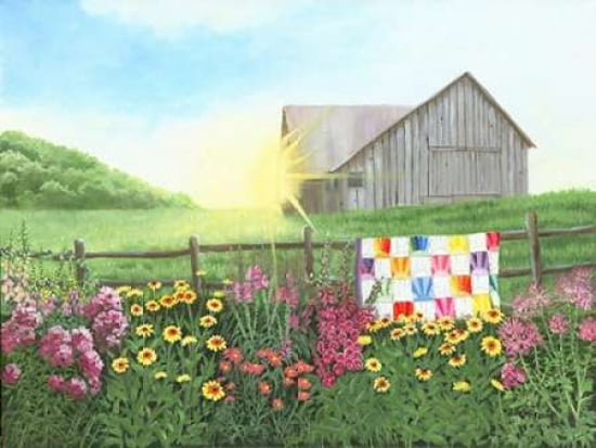 Sunshine Quilt Canvas Art - Julie Peterson (18 x 24)