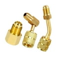 Sunshine R410a AdapterAntiBlowback Low LossHose Fitting 1/4 Male To 5/16 FemaleHVAC