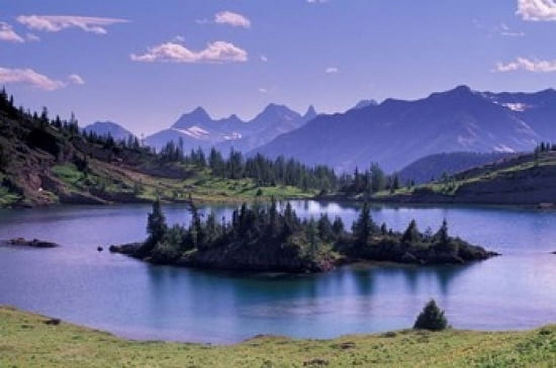 Sunshine Region Island lake Banff National Park Alberta Canada Canvas Art - Art Wolfe DanitaDelimont (36 x 24)