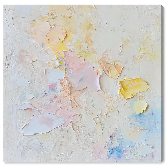 Sunshine Ruins II Canvas Minimal Abstracts by Art Remedy, Gallery Wrapped, 20" x 20"