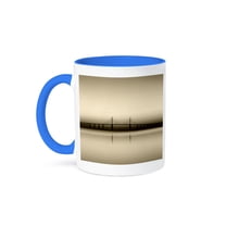 3drose, Sunshine Skyway Bridge, Fort De Soto Park, Florida Usa - Us10 Aje0281 - Adam Jones, 11oz Two-tone Blue Mug